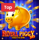 Spilleautomaten Royal Piggy: Hold The Spin fra Gamzix